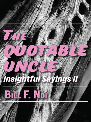 cover image of The Quotable Uncle